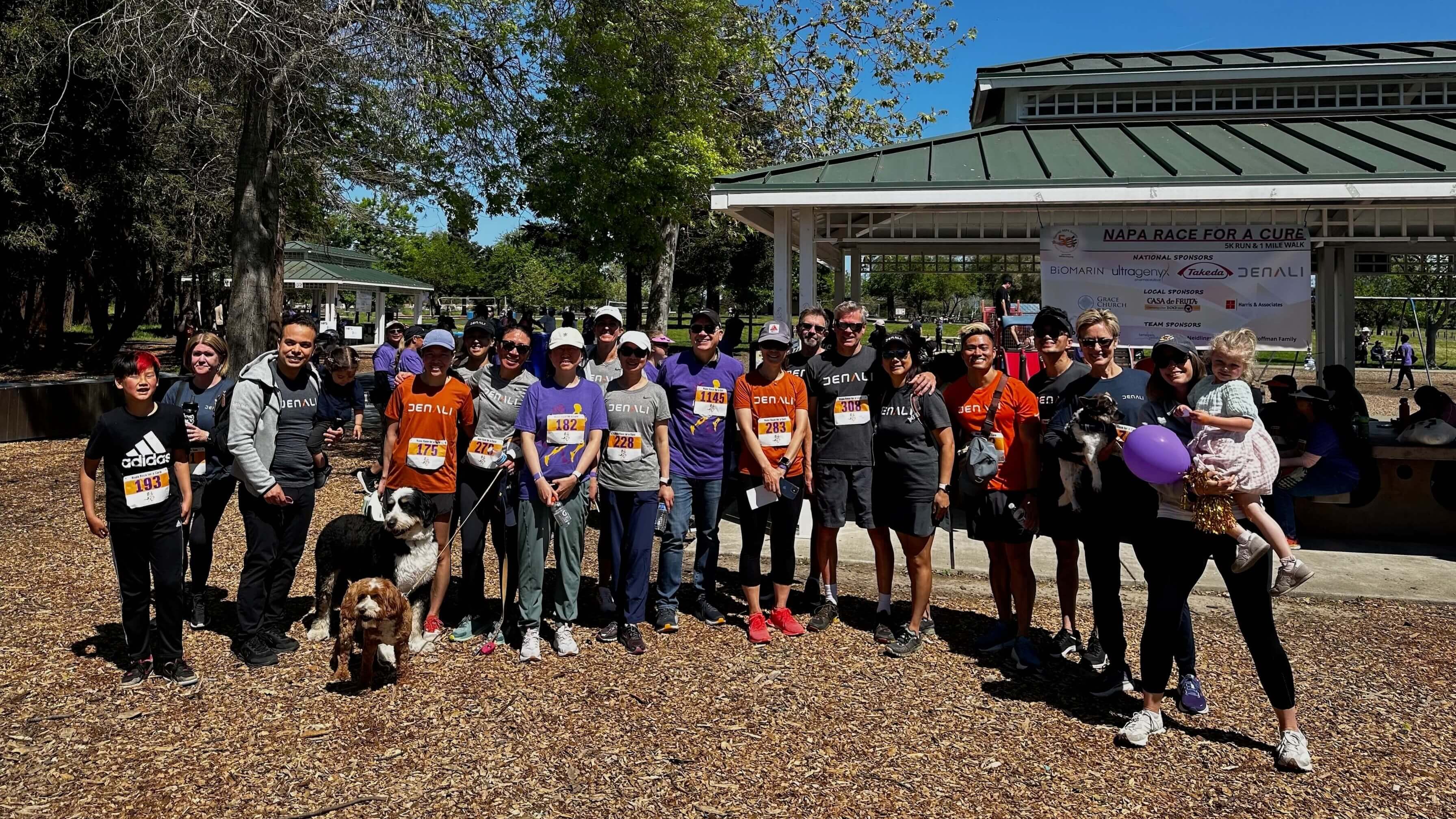 Denali Employees at MPS Society Annual Race for a Cure Event - Napa, CA